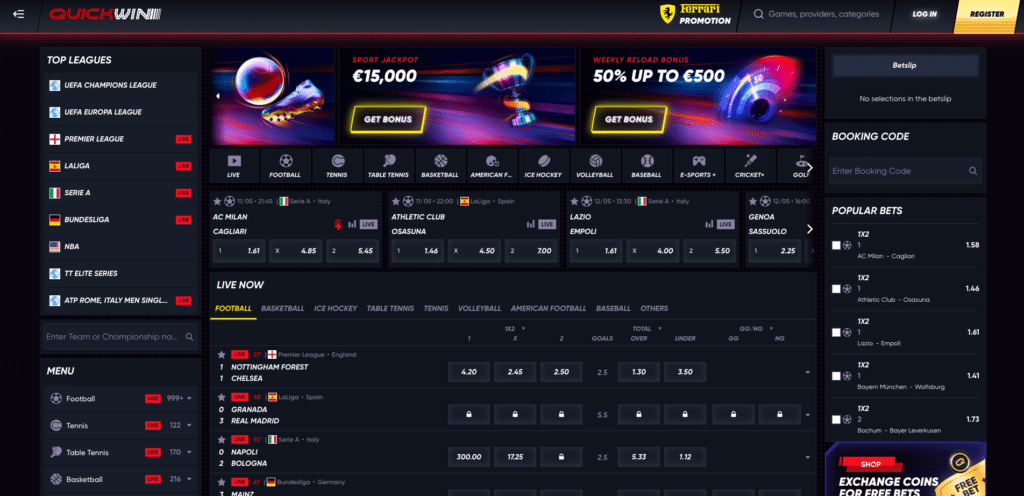 QuickWin Casino España Descubre tu suerte en el mundo del juego